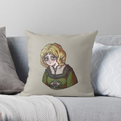 Rya Bust Throw Pillow Official Elden Ring Merch